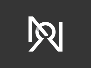 Logo Della Lettera N Con Buco Della Serratura