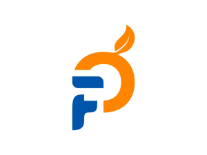 Logo-design Für Fo Und Orangenfrüchte