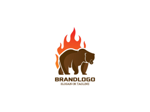 Grizzly Fire Logo