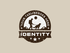 Logo De Chasse Ou De Plein Air