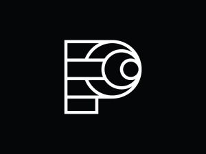 Buchstabe P Eclipse-logo