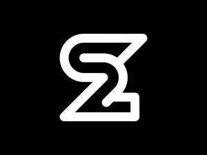 Buchstabenzeichen S Und Zahl 2 Zwei