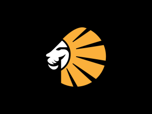 Logo Mit Aufgehender Löwe-sonne