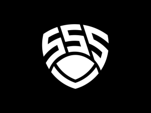 Logotipo Del Escudo De Triple S