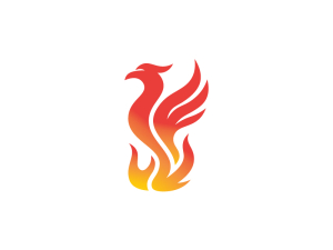Red Phoenix Fire Rising Logo