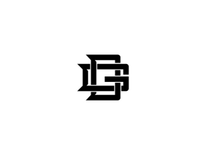 Logotipo Del Monograma Dg