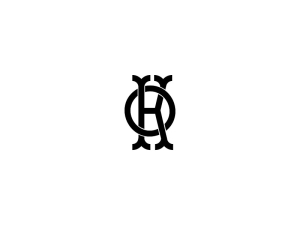 Logotipo Del Monograma Ko
