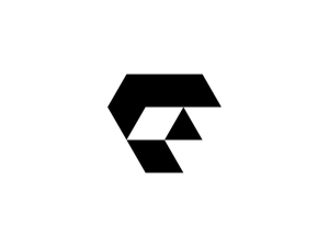 Modernes Logo Mit Dem Buchstaben F