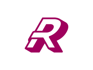 Einzigartiges Logo Mit Dem Buchstaben R
