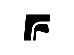 Golf F Letter Mark Logo