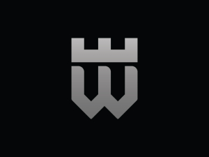 شعار الملك حرف W