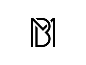 شعار Mb أو Bm أحادي الحرف