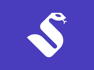 Logo Dynamique De La Lettre S Et Du Serpent