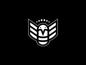 Einfaches, Ikonisches Adler-logo