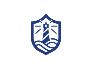 Logotipo Del Escudo Del Faro