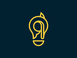 Minimalistisches Smart Dolphin Mark Logo