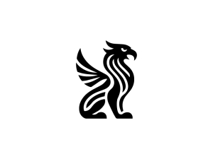 Silhouette Griffin Logo