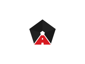 Letter A Pentagon