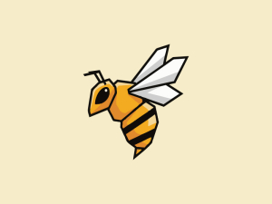 Honeyfly - モダンな自然食品/農業ロゴ
