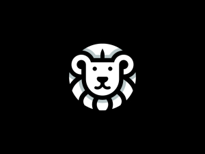Logo In Form Von Löwe Und Sonne