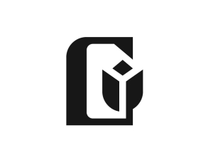 Logo Mit Blume Im Buchstaben C