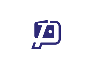 Dynamisches Portemonnaie-logo Mit Dem Buchstaben P