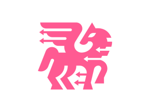 Logotipo De War Horse Arrows