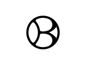 شعار الشركة بحرف B أو Bo