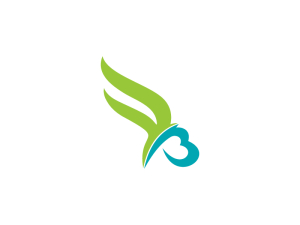 Logo Cœur Ailé De Pf