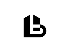 Logo Mit Dem Buchstaben B (einfaches Gebäude)
