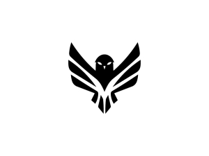 Modernes Falkenemblem-logo