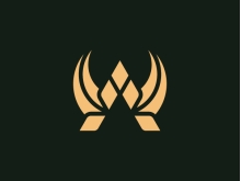 Logo Sayap Huruf A