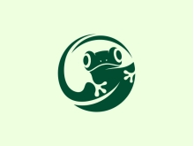 Logo Katak Daun