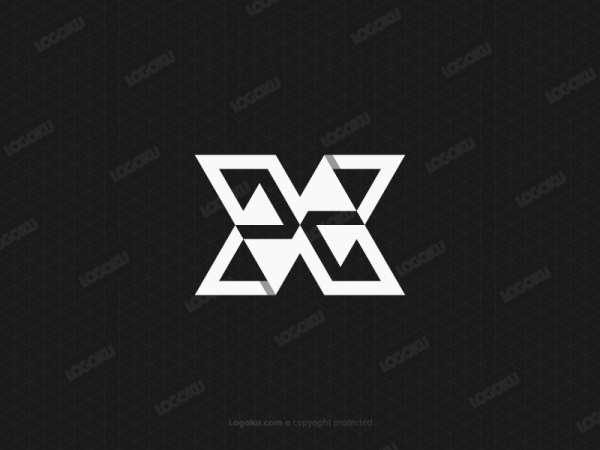 Letter X Unique Logo
