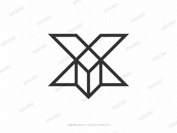 Letter Box Logo X
