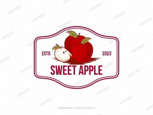 Süßes Apple-Logo