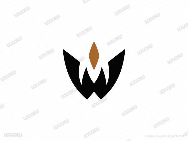 高級文字MwまたはMwロゴ