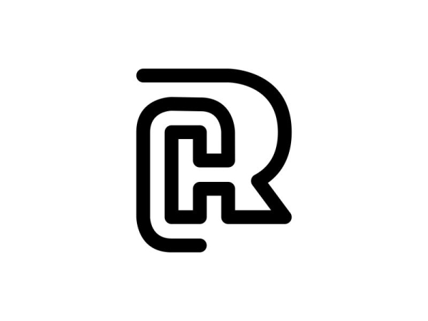 شعار شركة ربط خطوط C و R