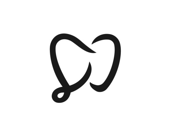 Logo Für Zahnärzte Mit Dem Buchstaben L