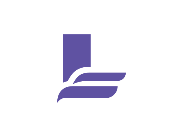 Logo Sportif De L'aigle Avec La Lettre L