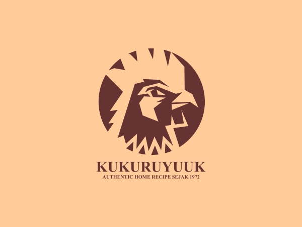 Logo untuk restoran Kukuruyuuk