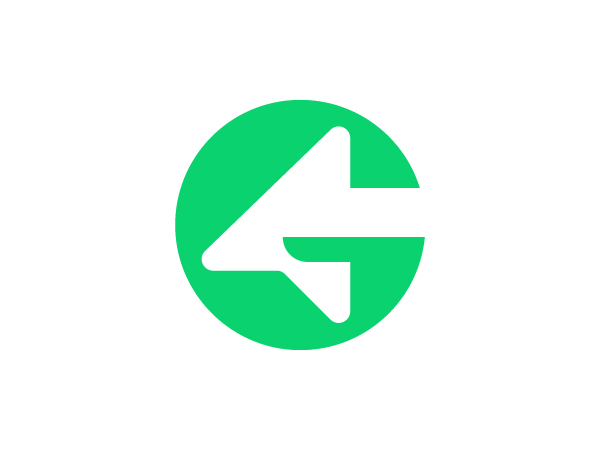 Letter G Arrow Logo