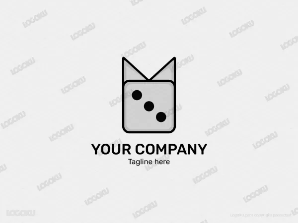 Domino Cat Logo