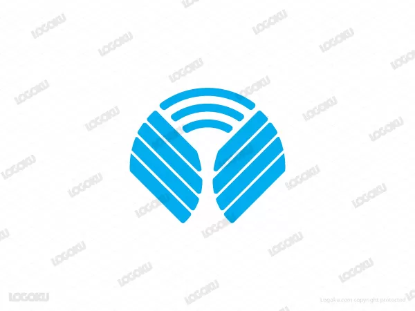 Logotipo de servicio de Internet