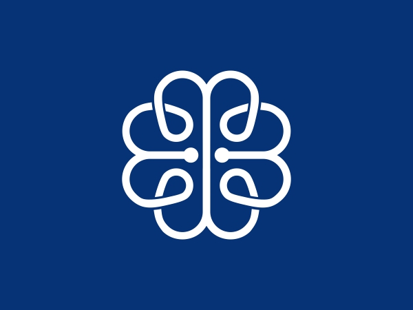 شعار تكنولوجيا الدماغ شعار