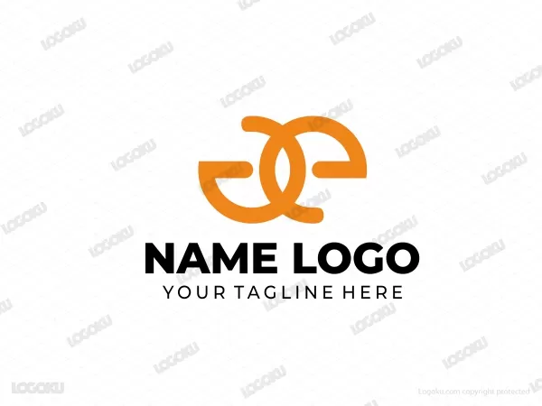 Letter Ae Lowercase Logo Design