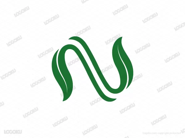 Logo Letter N Leaves For Sale - Buy Logo Letter N Leaves Now
