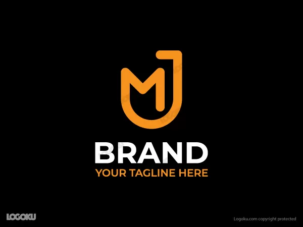 Letter M J Logo 