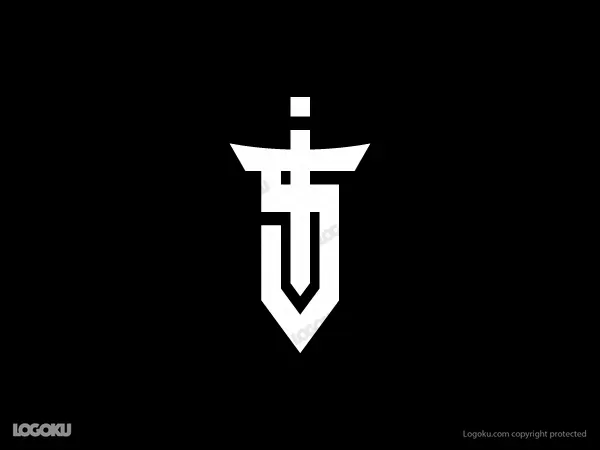 Logo Sword Letter S T I Or I T S 