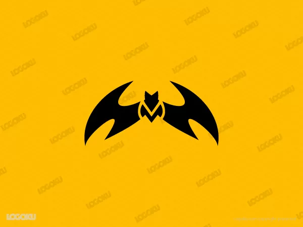 M Bat-Logo